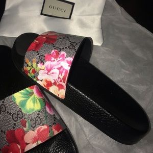 Gucci Flower Slides
